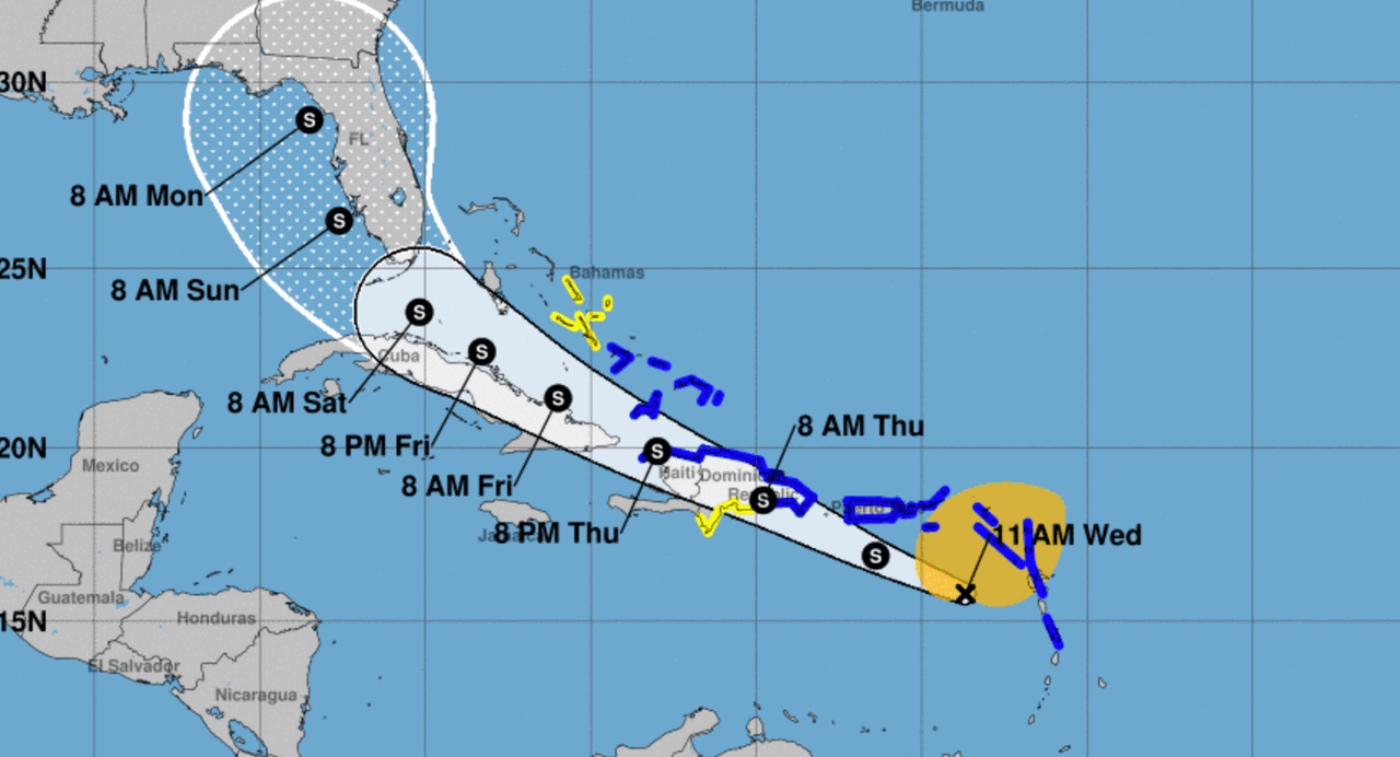 Potencial Ciclón Tropical 9 aún no se convierte en tormenta, se mueve a 23 MPH