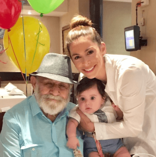 Para Lourdes no hay satisfacción más grande que poder ver a su hijo Michael Victor junto a su abuelo.