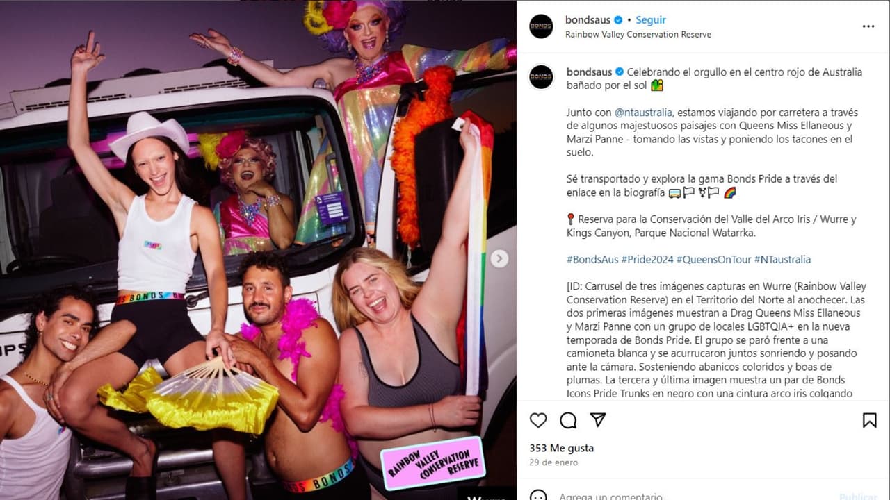 Marca de ropa presenta bikinis con personas no binarias como modelos.