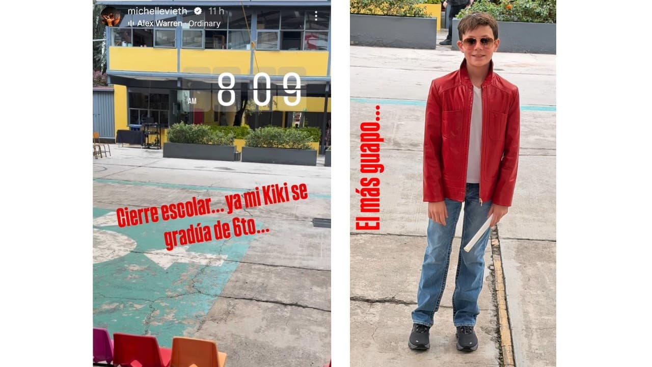 Christian ya tiene 11 años.