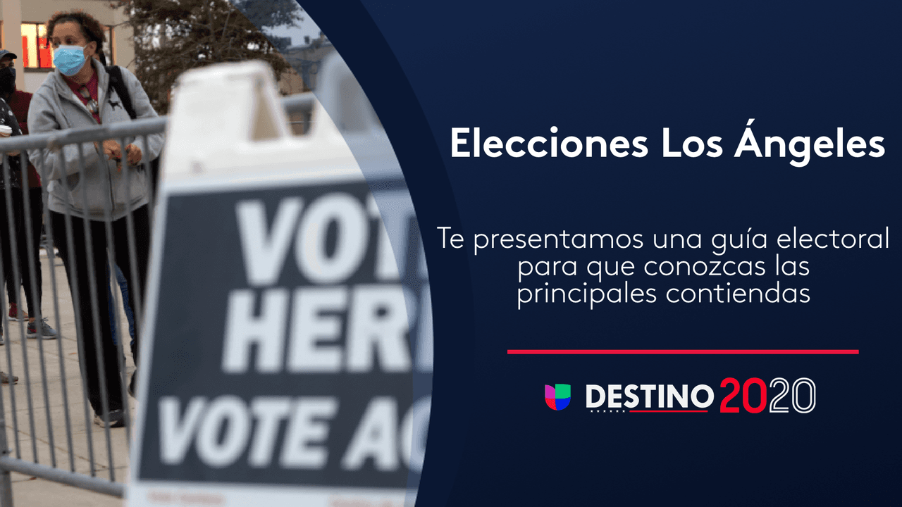 Guía de votación Los Ángeles 2020