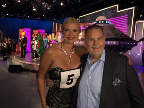 Sissi se tomó una foto con Raúl de Molina.