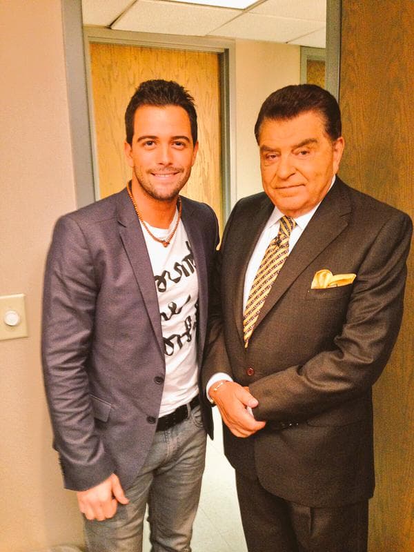 Mane de la Parra recordó buenos tiempos con Don Francisco.