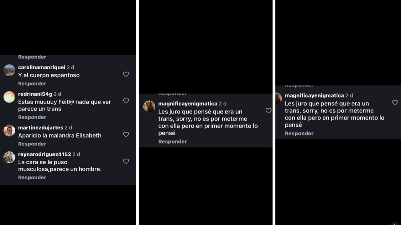 Kerly Ruiz mostró las críticas que recibe sobre su apariencia.