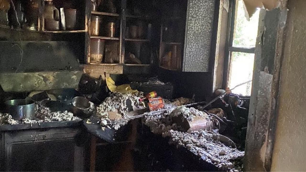 Una abuela y sus 5 nietos pequeños se salvan de incendio en casa de Lakeland