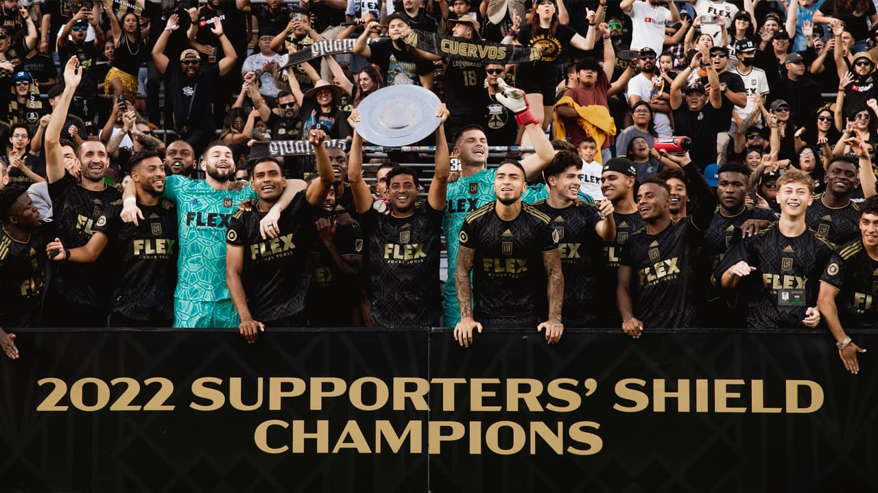 LAFC parte como el gran candidato a llevarse el título de la MLS Cup tras adjudicarse la Supporters' Shield como el mejor equipo de la fase regular de la temporada 2022.