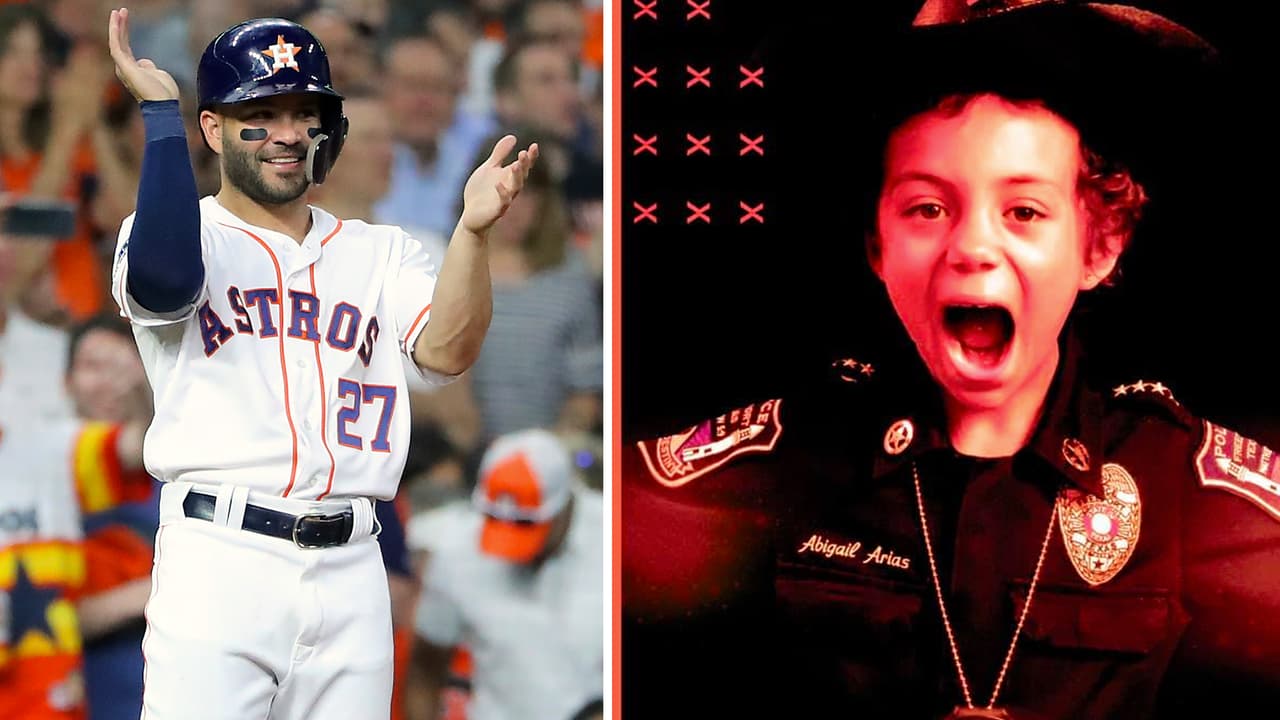Abigail Arias, la niña policía que batalla contra el cáncer, conocerá a su héroe José Altuve