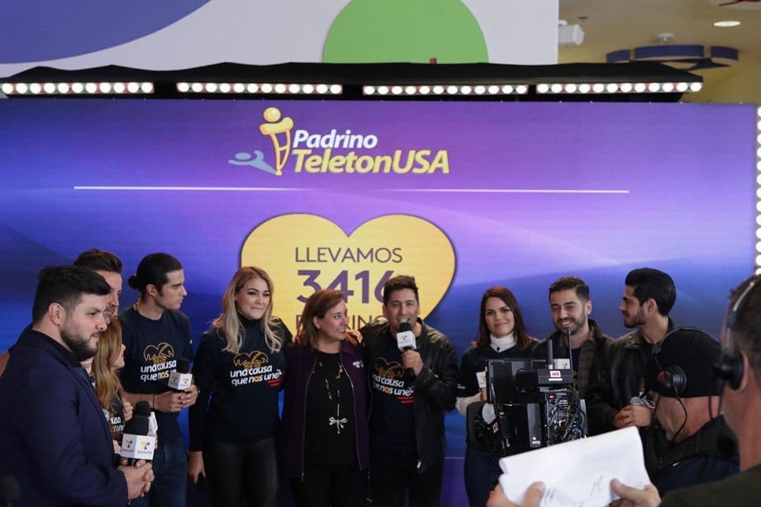 TeletónUSA cerró el fin de semana con la recaudación de 3,416 padrinos que apoyarán a la misma cantidad de niños con capacidades diferentes en sus terapias, consultas, así como mantenimiento de aparatos.