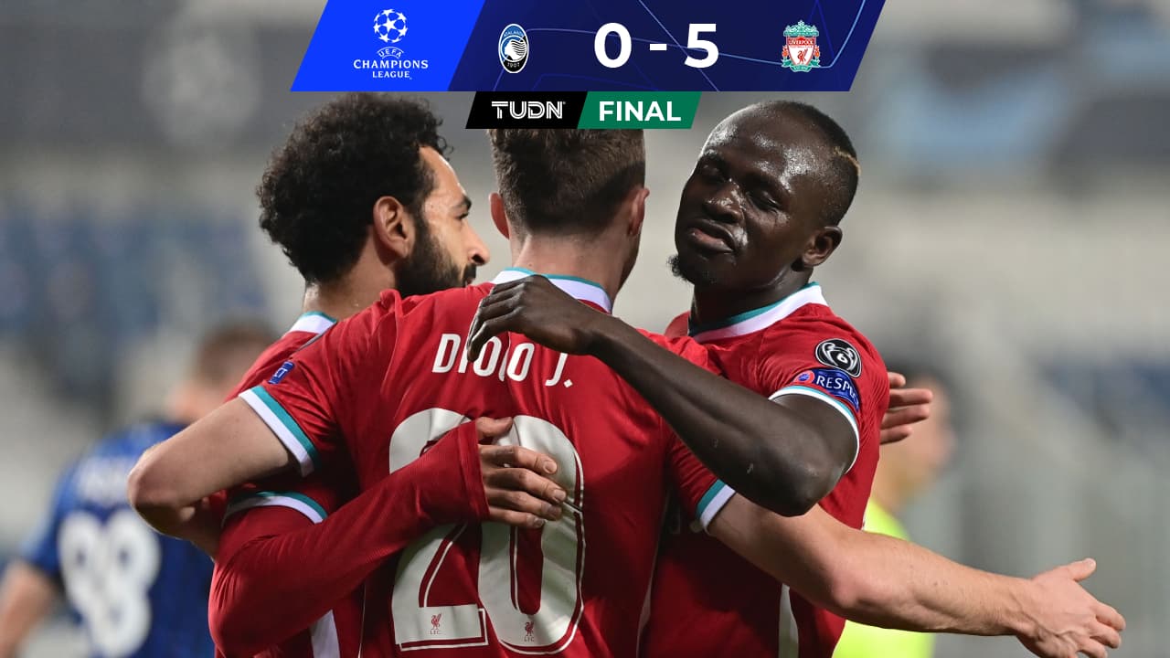 ¡Paliza en Bérgamo! Liverpool humilla al Atalanta