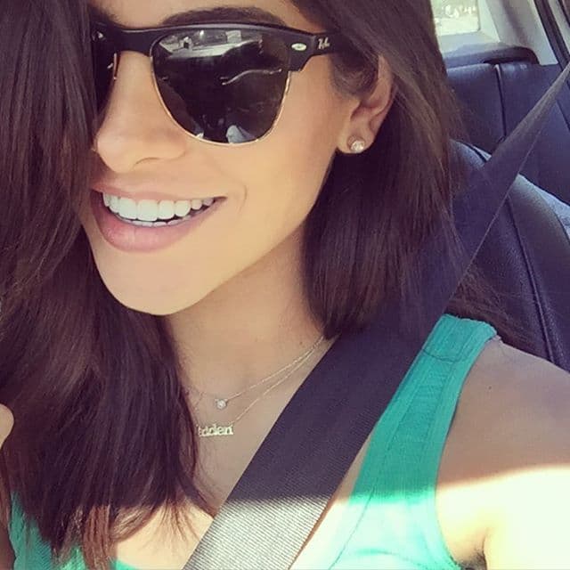 Ale prefiere un maquillaje súper nude para sus selfies.