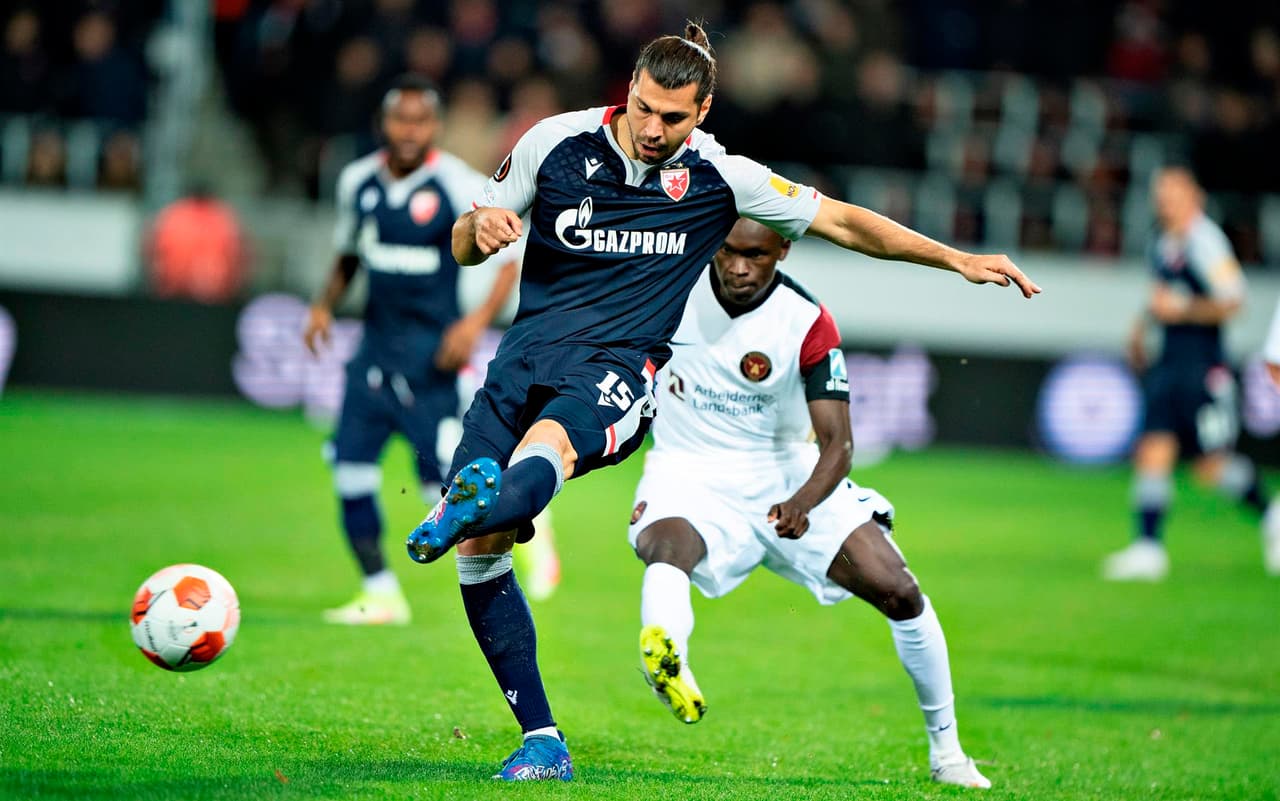 Estrella Roja empata 1-1 con el Midtjylland durante la J3 en la UEFA Europa League. Mirko Ivanic abrió el marcador al 58' a favor de los de Belgrado, pero los daneses igualaron tras la anotación de Nikolas Dyhr, dentro del Grupo F.