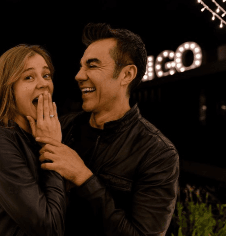 Con estas imágenes dio gracias:
<b>“Por el hogar que estoy formando al lado de la mujer que amo”</b>.
<br>