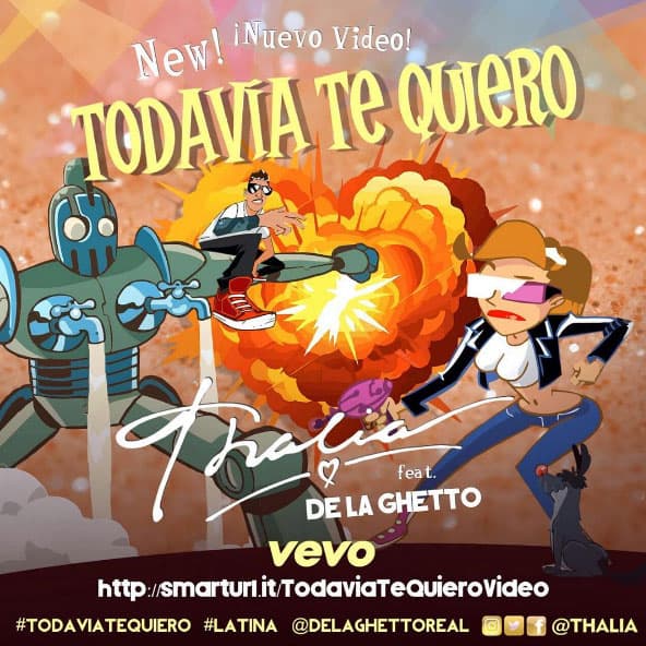 Presentó su nuevo sencillo, "Todavía te quiero", junto a De la Ghetto y su videoclip es una curiosa aventura a través del tiempo.