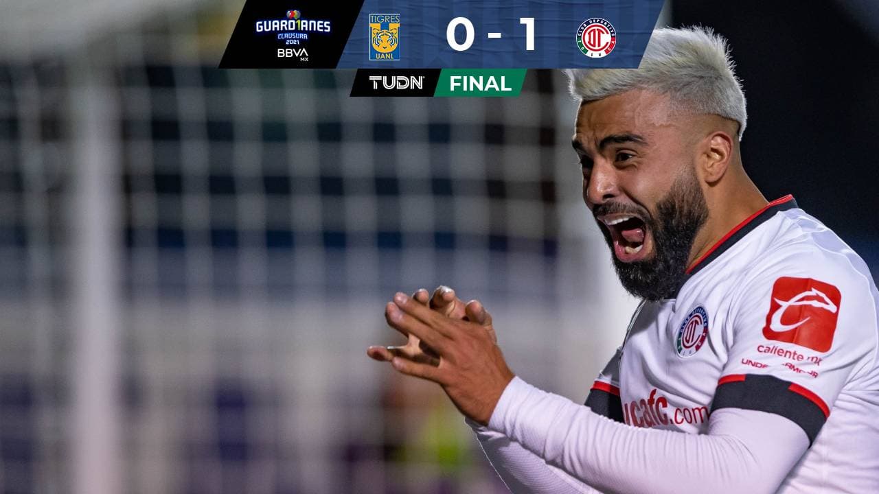 Alexis Canelo hizo el gol que le dio la victoria al Toluca sobre Tigres.