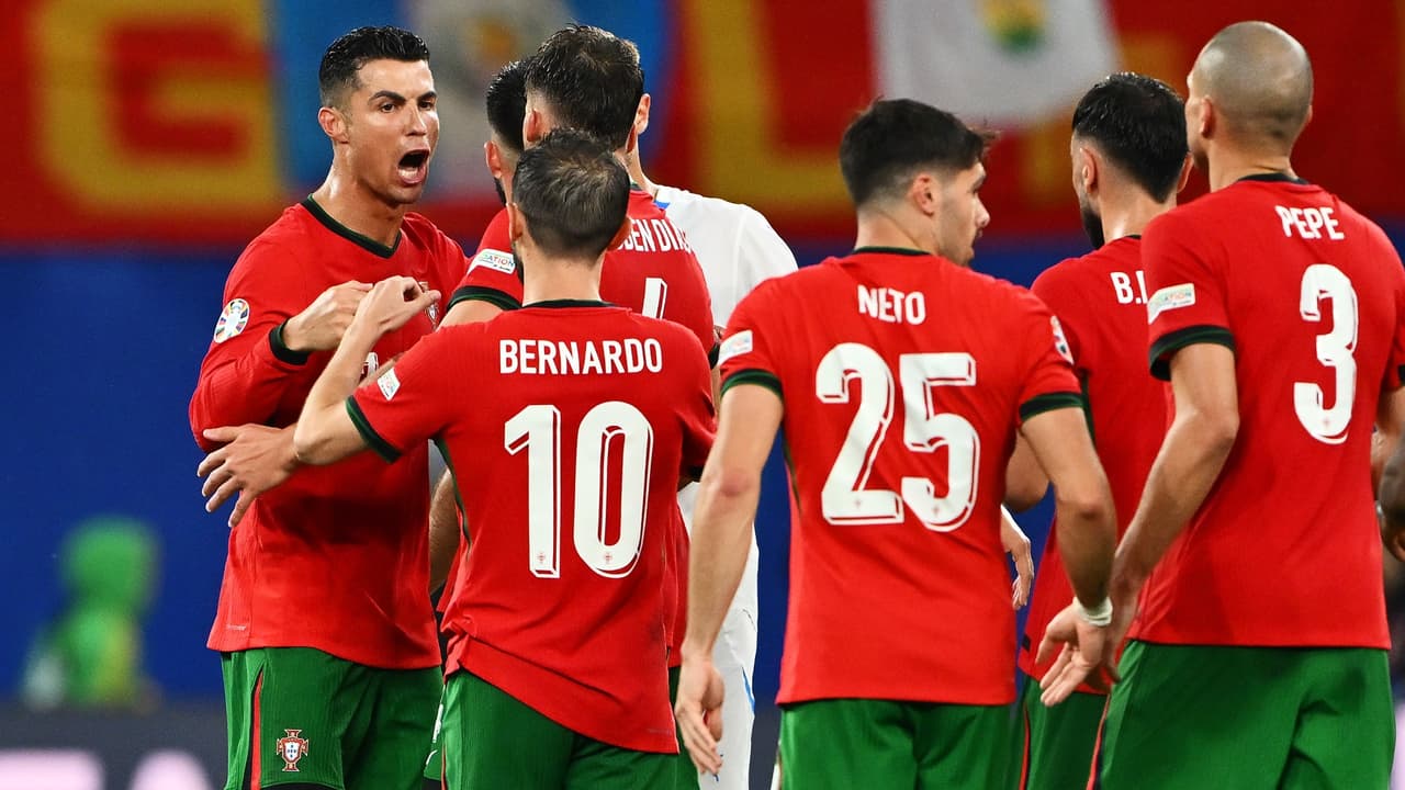 Bernardo Silva reveló que Cristiano seguía molesto tras juego ante Georgia