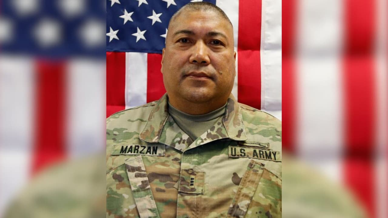 Robert Marzan, de 54 años, fue identificado como uno de los soldados que perdieron la vida en Kuwait tras ataque de un dron de Irán.