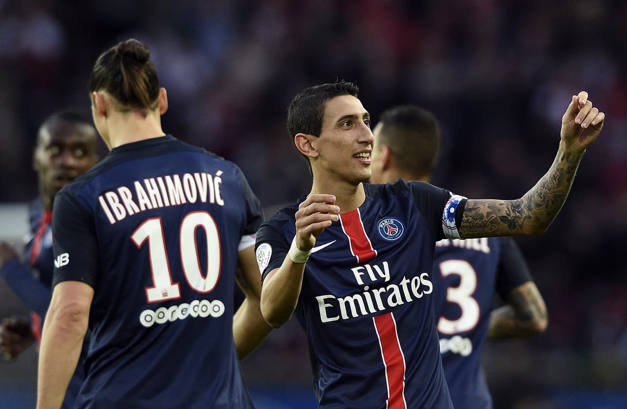 El París Saint-Germain derrotó 2-0 al Bastia con gran actuación de Di María