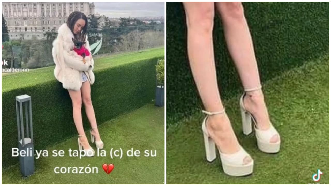 Pero a principios de abril, Belinda dejó ver que el corazón estaba relleno de color negro, por lo cual era visible que las iniciales del intérprete de 'Adiós amor' ya no existían.
<br>