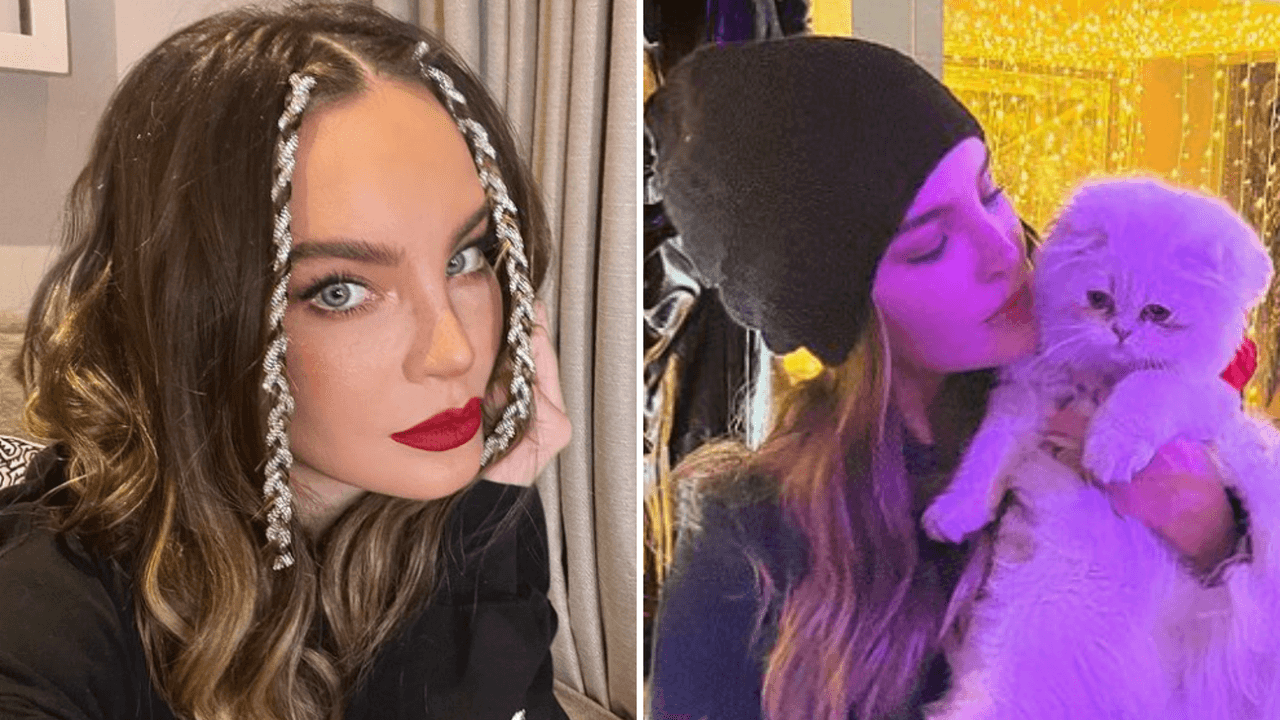 Belinda tuvo una lujosa cena de Navidad: cócteles en esferas, un platillo con hielo seco y más