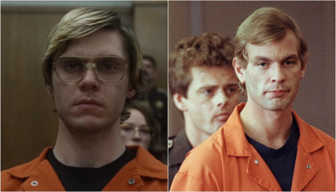 Jeffrey Dahmer na série da Netflix e na vida real