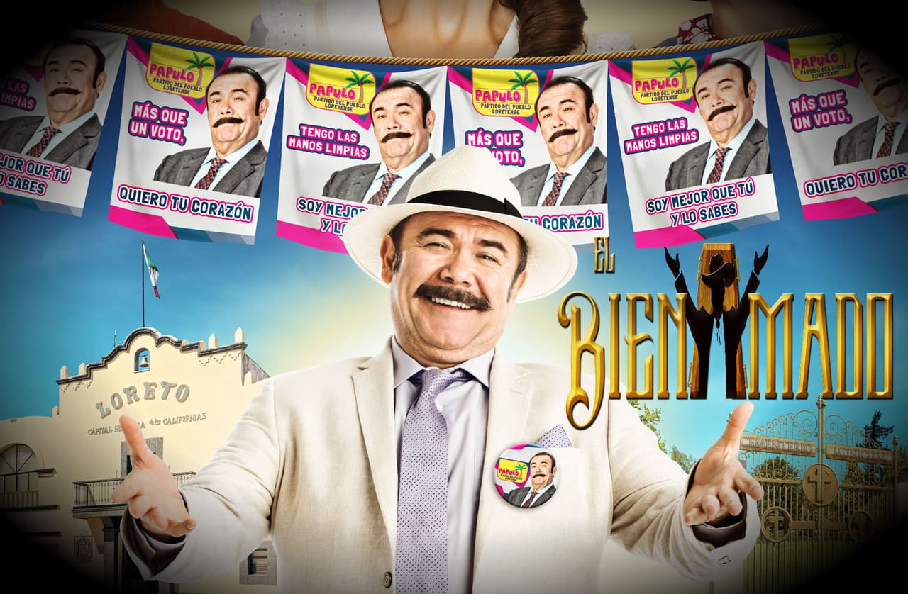 Jesús Ochoa nos cautivó con su humor en 'El Bienamado', telenovela producida por Nicandro Díaz.