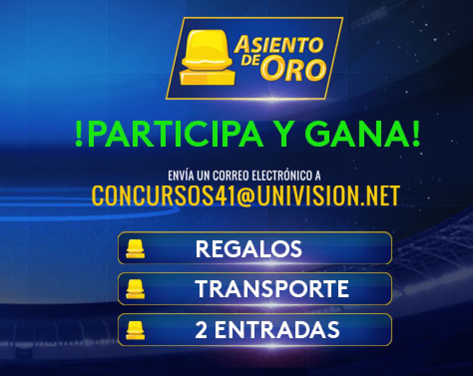Asiento de Oro: Normas del concurso