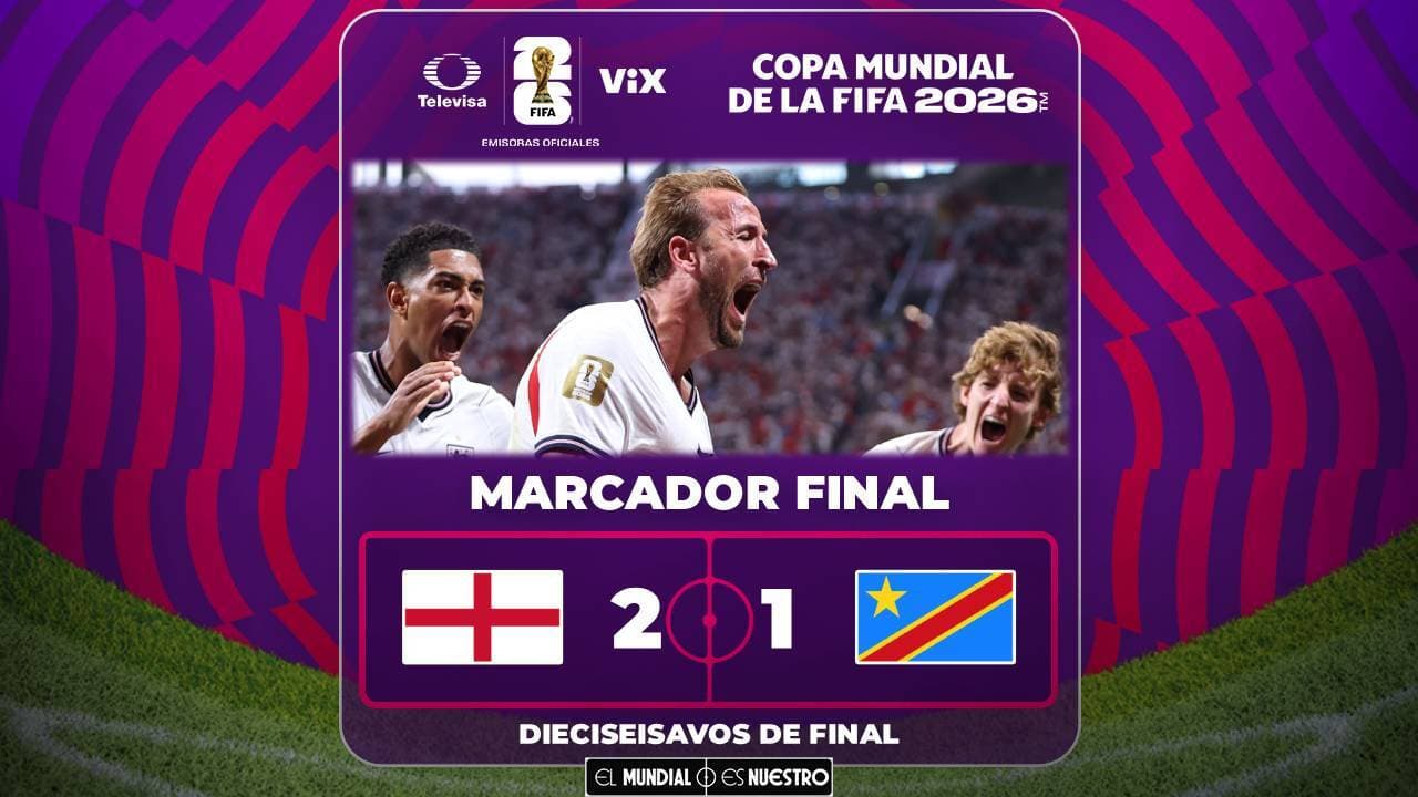 ¡Van contra México! Harry Kane salvó a Inglaterra de la eliminación contra RD Congo