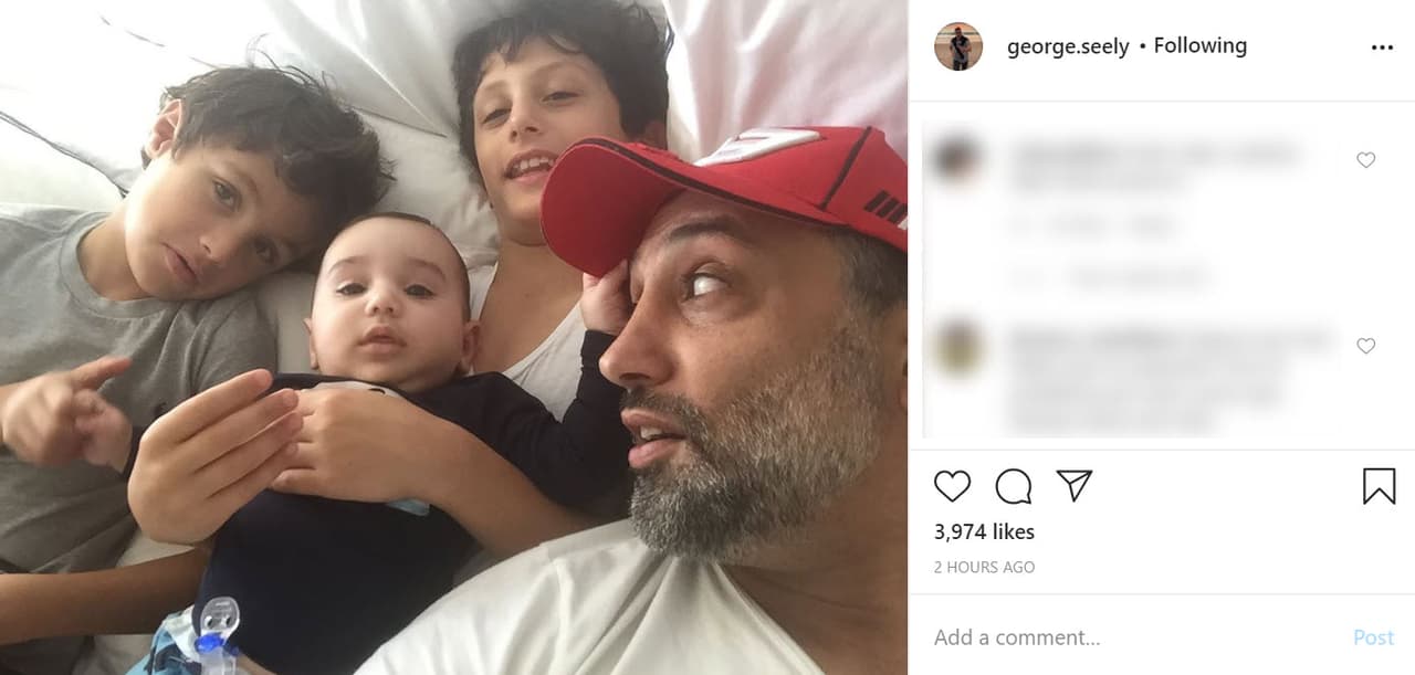 Este jueves 2 de julio Seely publicó
<b><a href="https://www.instagram.com/p/CCI6JQDjvf-/" target="_blank">nuevas fotos </a></b>con sus tres hijos varones en donde se le ve conviviendo con ellos sobre la cama.
<br>