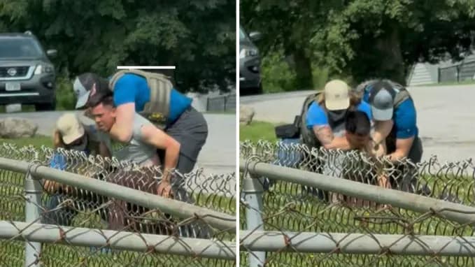 Videos contradicen la versión oficial sobre venezolano acusado de estrangular a un agente del ICE