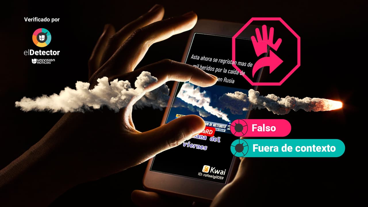 Ese meteorito no cayó en Rusia en enero de 2023: fue en 2013