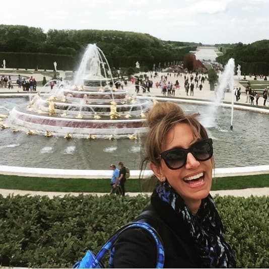 Las postales las ha compartido la Flaca en su cuenta de Instagram.