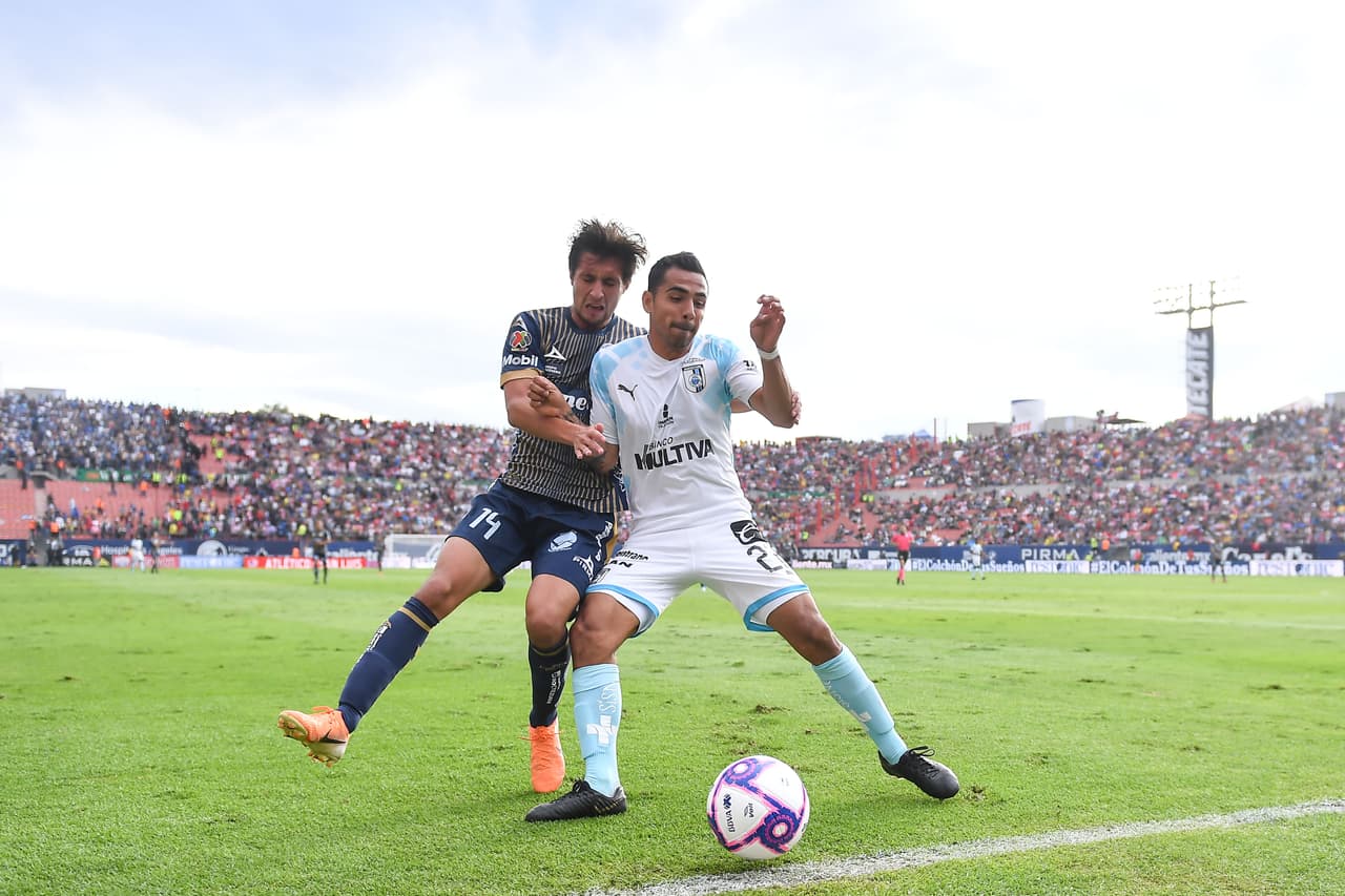 San Luis 0-2 Querétaro. Pereira y Romo marcaron los goles de Gallos.