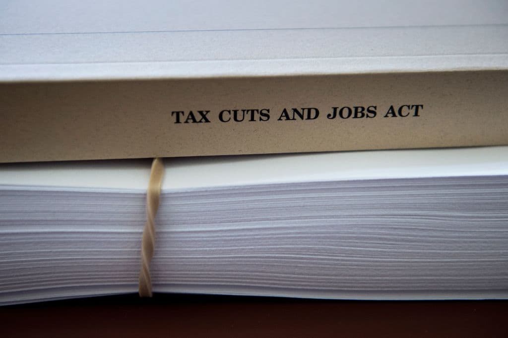 La ley de reforma de impuestos.