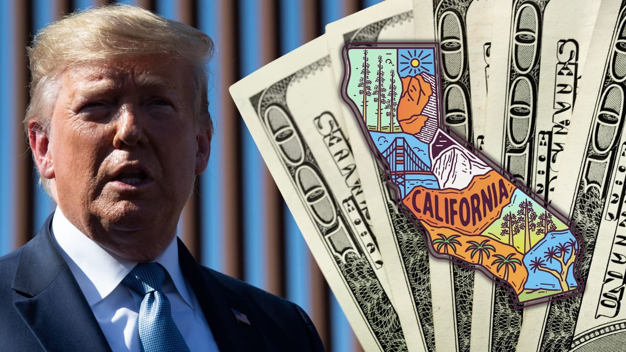 Estos códigos postales de California le están dando más dinero a la campaña de Donald Trump