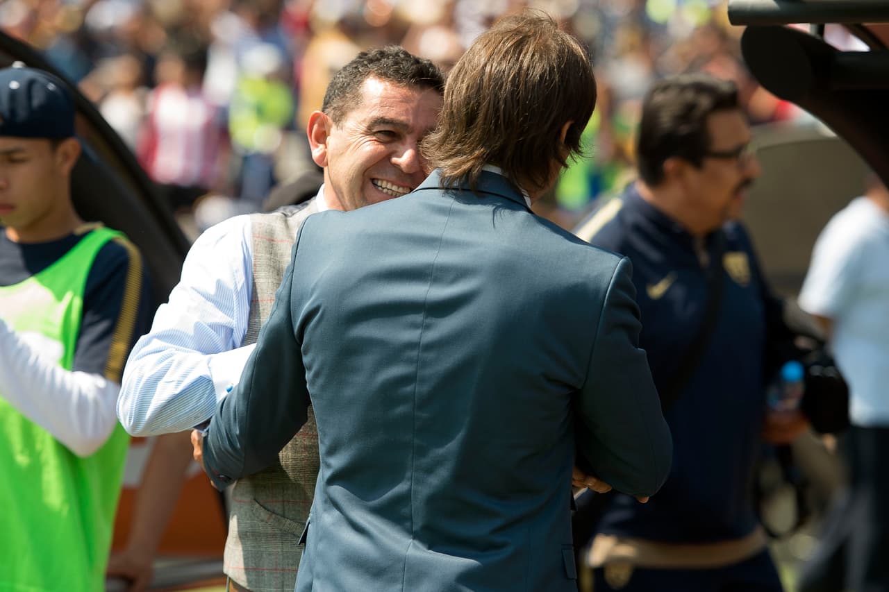 Dos realidades muy distintas las que enfrentan David Patiño y Matías Almeyda, entrenadores de ambas escuadras.