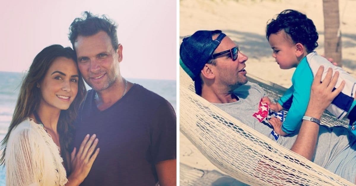 Odalys y sus hijos le organizaron una fiesta de fútbol a Pato Borghetti por su cumpleaños