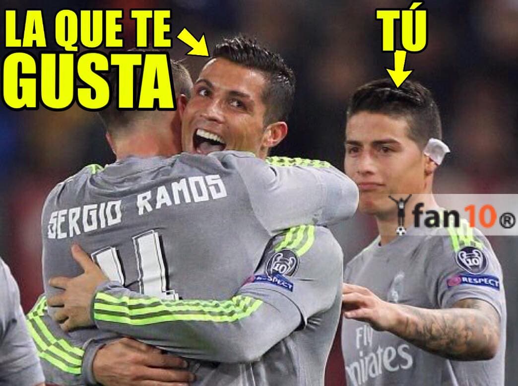 Los memes de la jornada se los llevaron Cristiano Ronaldo, quien anotó en Champions, y Messi que marcó su gol 300 con el Barcelona