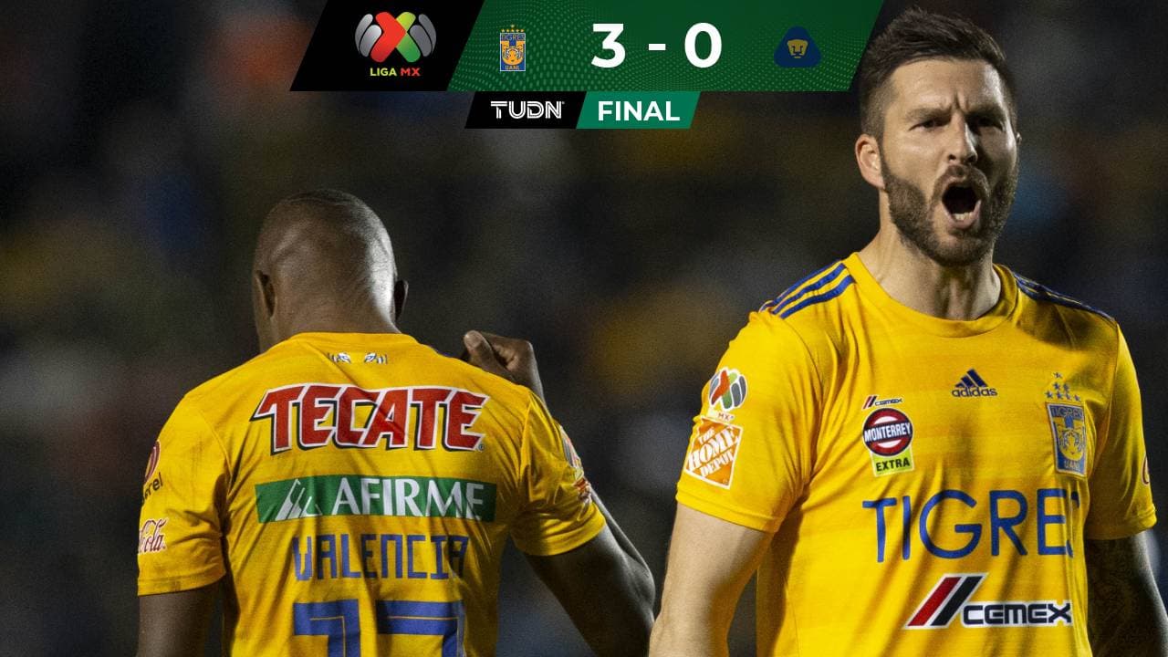 ¡El Rey de la Liga MX! Gignac marca triplete a Pumas y golean