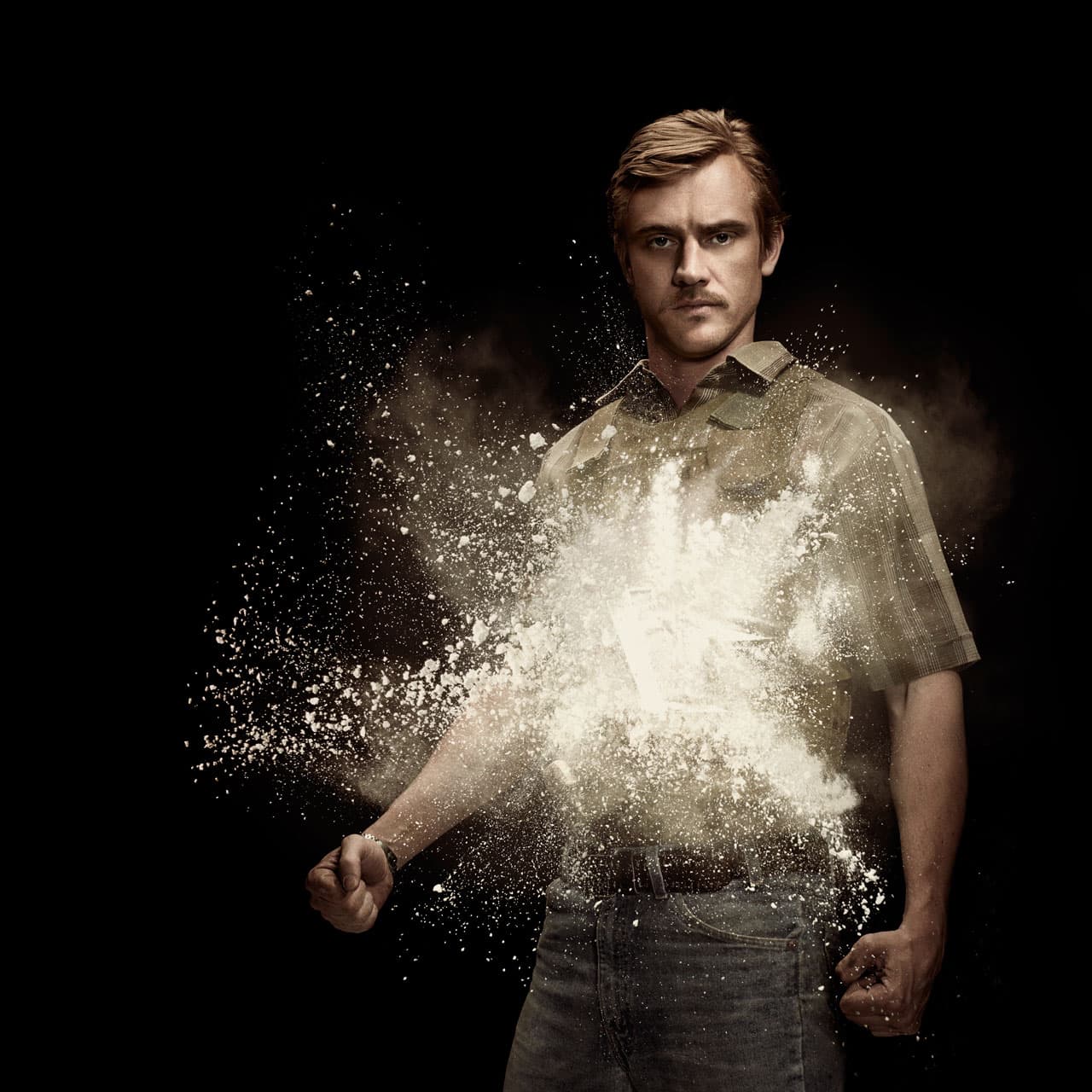 El Agente Steve Murphy fue el principal enemigo de Escobar, él era parte del equipo de la DEA que luchó para capturar a este temido capo. Boyd Holbrook es el actor que le da vida.