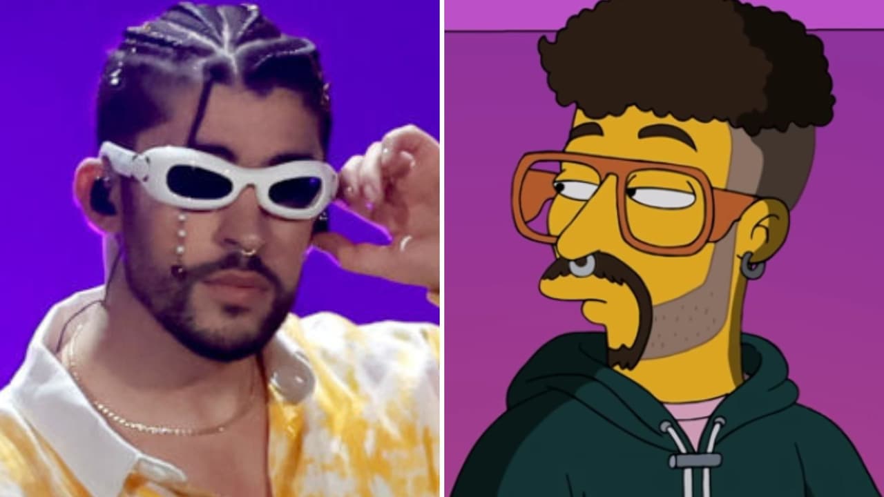 Bad Bunny tiró celular de fan e Internet cree que ‘Los Simpson’ lo predijeron: aquí la prueba
