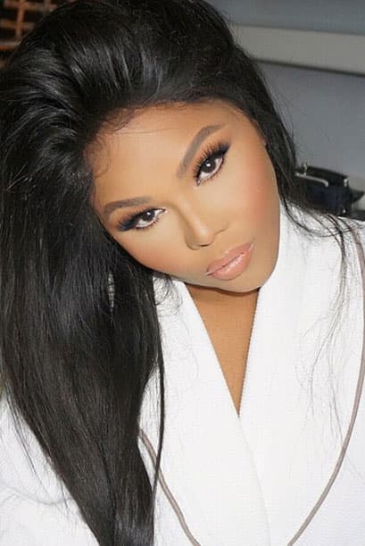 Lil' Kim es otra de las cantantes que apostó por un nombre bastante extravagante para su hija que nació el 9 de junio de 2014.