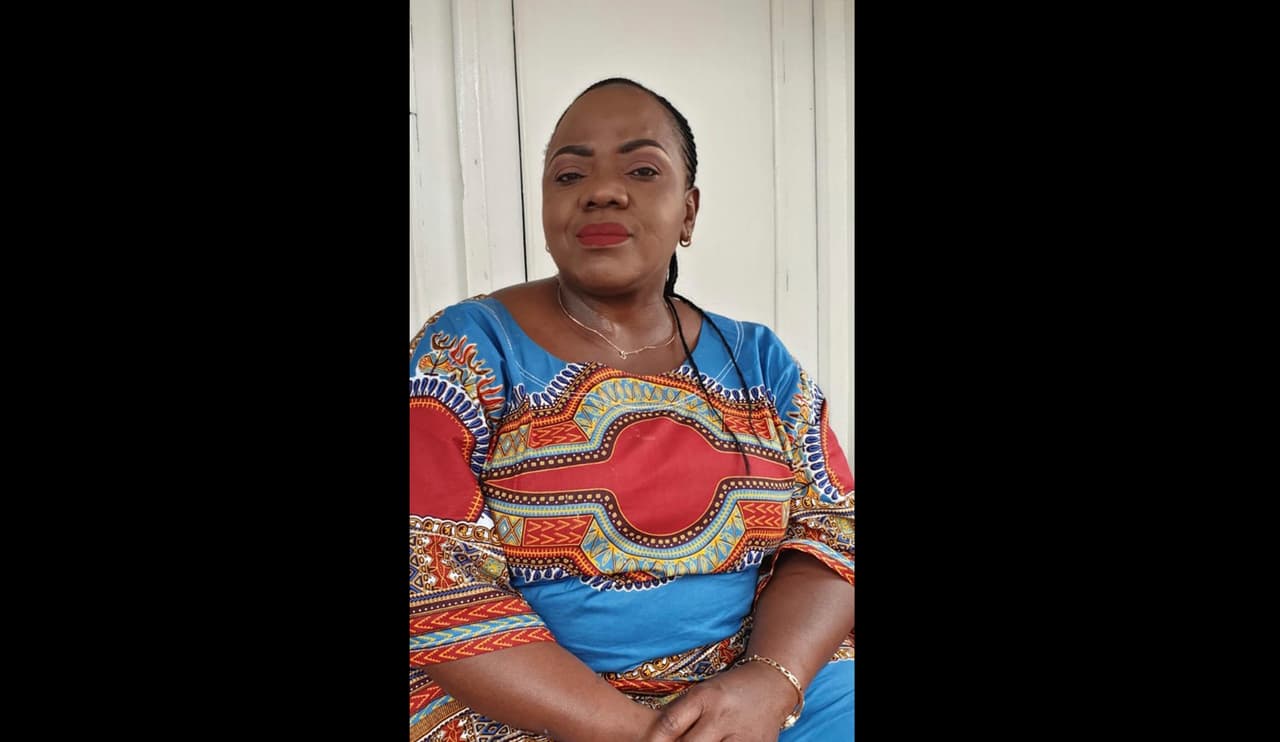 Foto de Belly Mujinga proporcionada el martes 12 de mayo de 2020 por su hermana Agnes Ntumba,