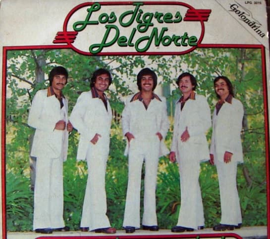 Desde sus inicios, los Tigres del Norte decidieron que además de sus canciones, la manera de vestir, tenía que ser original y romper con los moldes de los grupos de música norteña. Aquí vestidos de palomos.