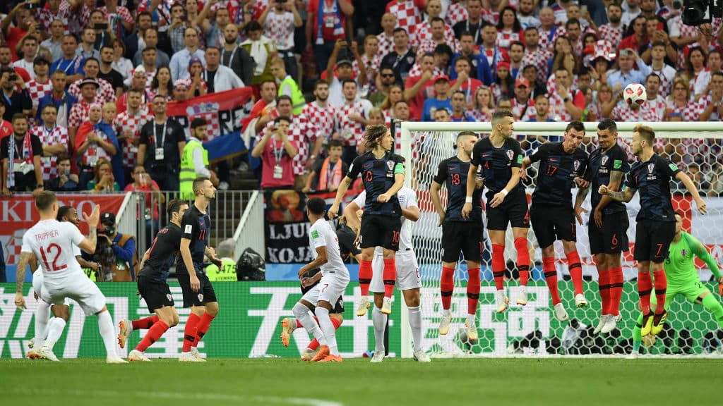 159.- Kieran Trippier (Inglaterra) al minuto 5. Croacia 2-1 Inglaterra. Semifinal.