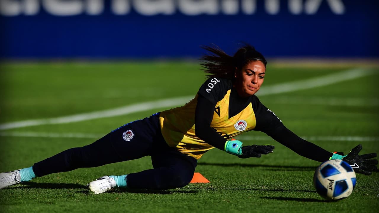 Portera Stefani Jiménez del San Luis, a prueba con el Atlético de Madrid