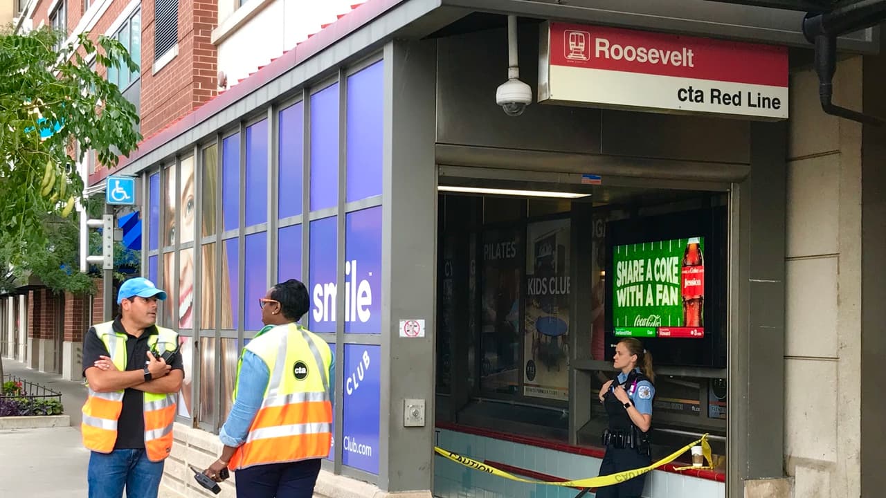 Localizan a una mujer electrocutada en estación de CTA en la línea roja