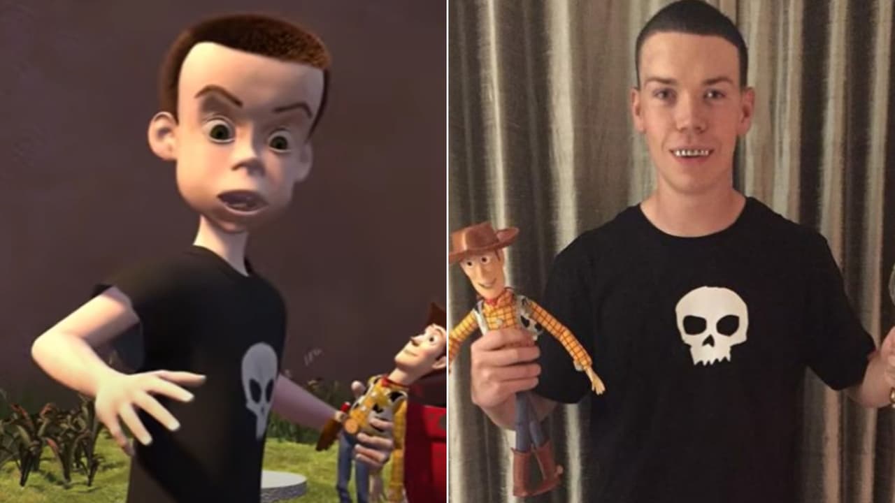 Will Pourter y Sid de ‘Toy Story’
<br>