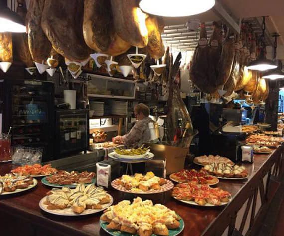 Las delicias de San Sebastián.