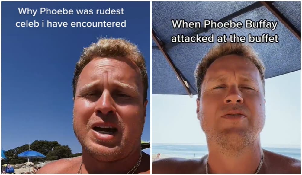 Spender Pratt contó a través de TikTok su mala experiencia con Lisa Kudrow