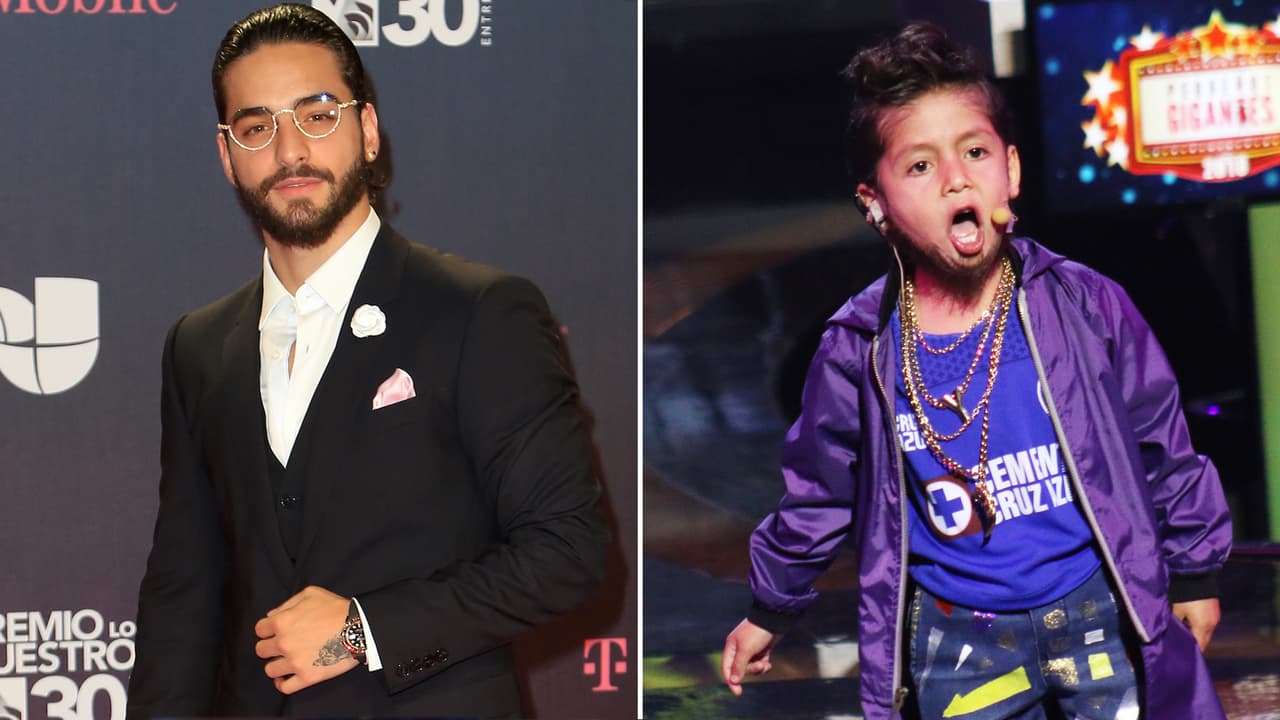 Yumalay, capitán de Los Pequeños Guerreros, imitó a uno de los grandes del reggaetón: Maluma.